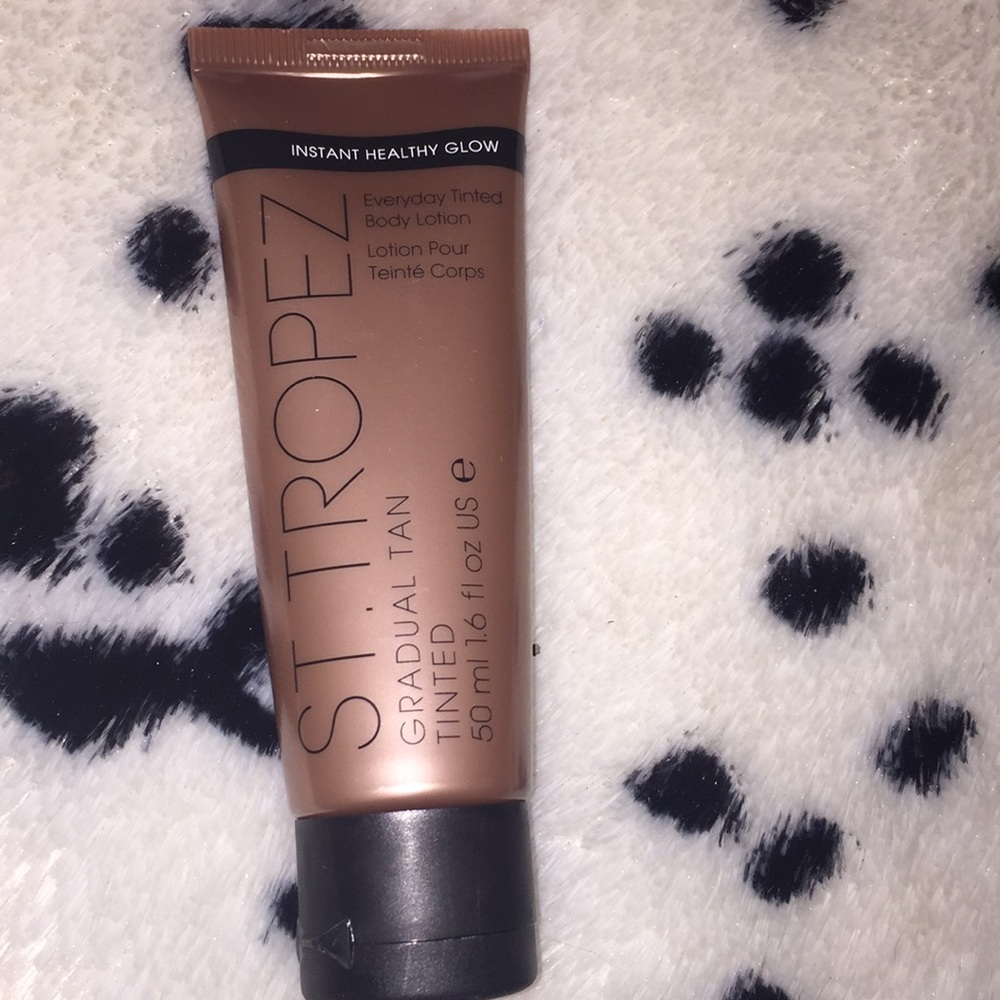 Gradual tan body lotion